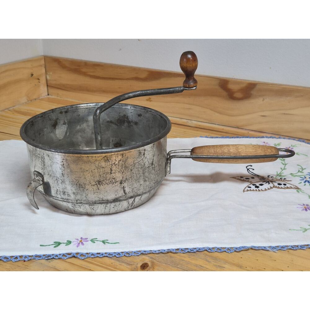 Vintage 7” Foley Food Mill No 101 Stainless Steel 2 QT Masher Ricer Strainer USA